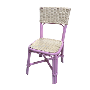 Silla de Ratán Hecha a Mano para Niños, Decoración para Fiestas de Cumpleaños, Muebles Infantiles de Mimbre Natural - Product Image 2