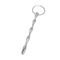 Sexbay Sonde et Dilatateur Urétral en Acier Inoxydable, Plug Métallique Étanche, Jouet Adulte Masculin pour Massage Intime