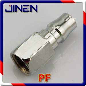 Pf Quick Coupling Pneumatic Connector Pf 20 30 40 Internal <b>Thread</b> Self Locking Type Stainless Steel Air <b>Tool</b> Accessory - Product Image 3