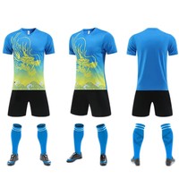 Ensemble d'uniformes de football en gros, directement de l'usine, maillot et short de football personnalisés, commande en gros, kit d'équipe