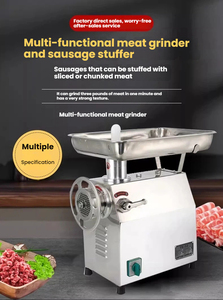 Nouvelle hacheuse à viande électrique commerciale <span class=keywords><strong>VOKA</strong></span> haute capacité 300 kg/h en acier inoxydable avec 1 an de garantie pour utilisation en restaurant - Product Image 5