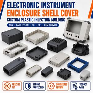 FX Electronics <b>Enclosure</b> Housing Custom <b>Plastic</b> Injection Molding PC ABS TPU Cover Parts OEM Manufacturer Service ISO9001 RoHS - Product Image 1