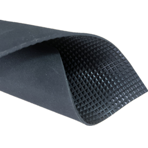 Fabrika Sıcak Satış 250% Uzama Oranlı Siyah Stabil Kaliteli Kaymaz Elastik Piramit Kauçuk Levha Endüstriler İçin - Product Image 1