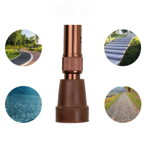 Bastone da passeggio in lega di alluminio leggero regolabile in altezza con stampelle retrattili - Product Image 4