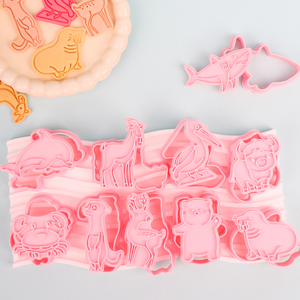 Moule à biscuits en plastique 3D en forme d'alpaga animal <span class=keywords><strong>de</strong></span> <span class=keywords><strong>ferme</strong></span>, écologique, pour <span class=keywords><strong>la</strong></span> fabrication <span class=keywords><strong>de</strong></span> biscuits DIY - Product Image 5