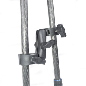 SHOOT Soporte de doble abrazadera súper resistente para manillar de motocicleta/bicicleta, para trípode, barra transversal, clip para paraguas, soporte de luz para estudio fotográfico - Product Image 5