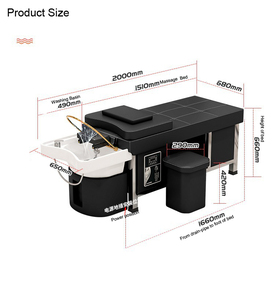 Housse de chaise de spa et de beauté personnalisée avec design moderne Fumigene, lit de salon durable et portable pour usage commercial - Product Image 3
