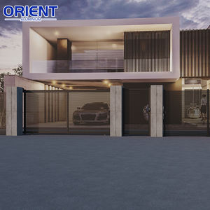 Puerta Moderna de Aluminio Fundido con Diseño Geométrico, Interpretando el Estilo Simple al Aire Libre con <span class=keywords><strong>la</strong></span> Belleza de las Líneas, Personalizable - Product Image 6