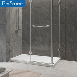 American Standard Diamond Custom-Made Modern Rectangle Artificial Stone Receveur de douche Surface solide certifiée CUPC pour les hôtels - Product Image 2