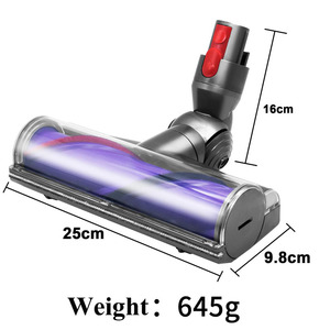 Têtes de serpillière pour aspirateurs électriques/à batterie Dyson V7 V8 V10 <span class=keywords><strong>V11</strong></span> en acier inoxydable – Accessoires pour sols, maison et garage - Product Image 6