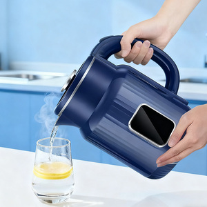 Bouilloire de grande capacité, vente directe d'usine, couleur bleue, bouilloire électrique - Product Image 3