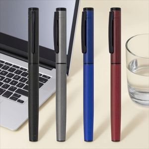 New Metal Ballpoint <b>Pen</b> Business Signature Metal <b>Pen</b> Black Custom Rollerball <b>Pens</b> Customize logo Suitable for Corporat Promotion - Product Image 4