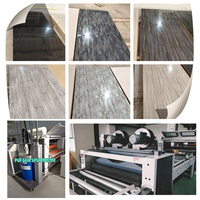 Ligne de Machine à plastifier automatique pour le travail du bois avec ventouse, chargement et déchargement pour le processus de panneau Mdf
