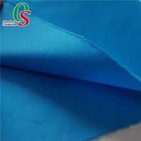 100% polyester pongé tissu imperméable PU enduit léger tissé non jetable anti-poussière costumes de laboratoire civil pour garçons