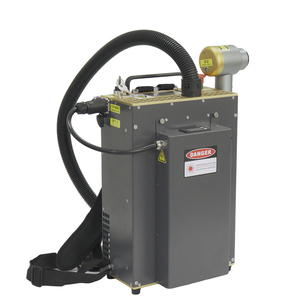 100W 200W 300W Power <b>Light</b> <b>Weight</b> <b>Backpack</b> Pulse Fiber Laser Cleaning Machine for Paint Coat Graffiti and Rust Removal - Product Image 4