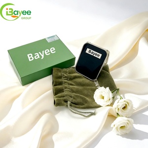 Ultra-thin Design Portable Foldable Small Hand Held Pocket <b>Mirror</b> Custom Logo Travel Folding square Makeup <b>Mirror</b> - Product Image 1