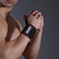 VBOSi 4324 Support de poignet professionnel robuste, respirant, imperméable, avec logo personnalisé 3D, pour la musculation et le powerlifting