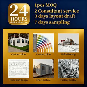 Casa Contenedor Prefabricada Económica de 20 pies - Casa Pequeña Portátil Desmontable para Refugiados, Campamentos de Emergencia - Product Image 6