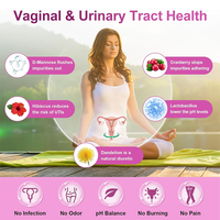 Capsules prébiotiques et probiotiques fonctionnelles pour femmes, marque privée Rosebest OEM, pour la santé de l'intestin, de la digestion, des voies urinaires et vaginales