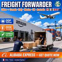 Agente de Carga de China a Canadá, Italia, México, Reino Unido, Australia, DDP China, Francia, Puerta a Puerta, Entrega por Alibaba Express
