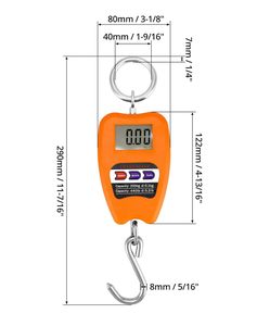 Balance à crochet électronique <span class=keywords><strong>200</strong></span> kg Mini balance numérique portable avec écran LCD - Product Image 2