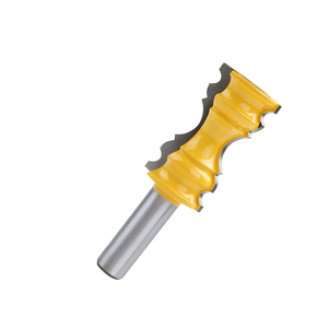 Fraise à couronne en acier rapide 45HRC avec queue de 1/2 pouce pour le moulage de lignes de taille et la menuiserie - Product Image 3