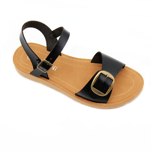 Sandales plates pour femmes, style romain, nouvelle collection, vente en gros. Sandales de haute qualité pour femmes, pour une utilisation décontractée en plein air, vente en gros. - Product Image 2