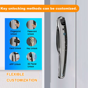 Aien ล็อก<span class=keywords><strong>ประตู</strong></span>อัจฉริยะหรูหราพร้อมการ์ด<span class=keywords><strong>สแกน</strong></span>ลายนิ้วมือ3D, ล็อก<span class=keywords><strong>ประตู</strong></span>อัจฉริยะพร้อมรีโมทแอปแมวตา Tuya <span class=keywords><strong>ล็อค</strong></span><span class=keywords><strong>ประตู</strong></span>อัจฉริยะ - Product Image 2