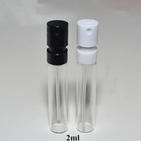 Flacon pulvérisateur miniature pour parfum, échantillon de parfum, flacon en verre pour liquide, avec logo personnalisé, 1,5 ml, 2 ml, 2,5 ml, 3 ml