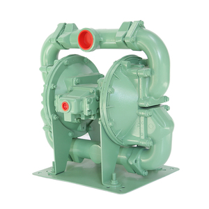 Bomba AODD de 2 pulgadas con diseño actualizado, válvula de solapa de aluminio, fuente de diafragma de aire HDF2, bomba AODD DP6A neumática - Product Image 2