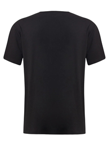 เสื้อยืดแขนสั้นผ้าโพลีเอสเตอร์ระบายอากาศได้ดีสำหรับผู้ชายใส่ในฤดูร้อนเสื้อชั้นในใส่สบายๆใส่ได้ทุกวันมี3สีตัดขวางดีไซน์เรียบ - Product Image 6