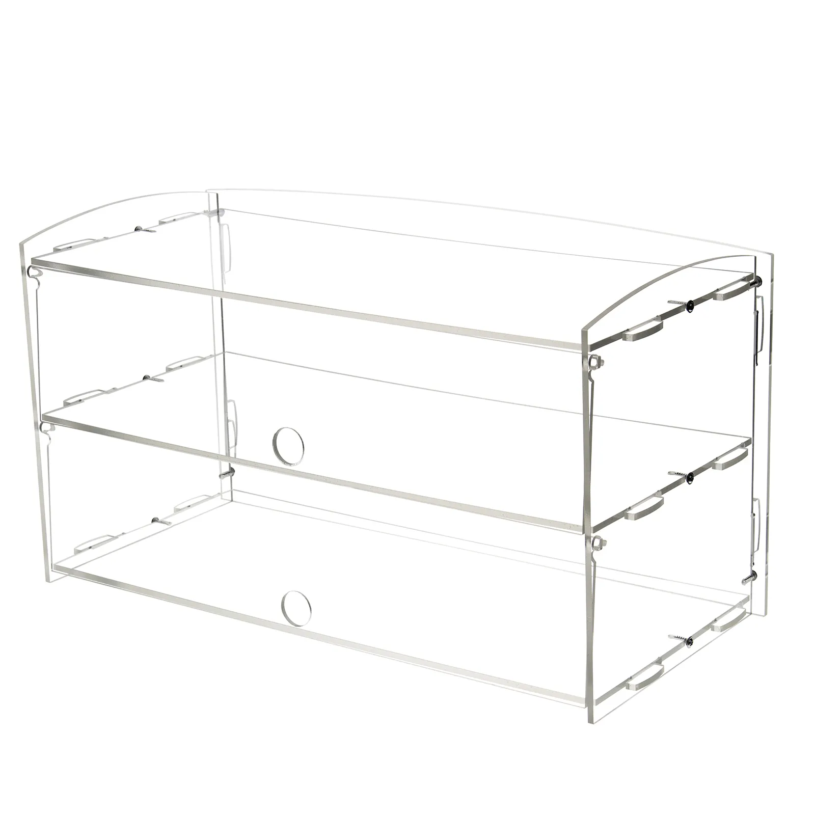 Transparent Acrylic Cake and Bread Display Cabinet Desktop Dustproof Cabinet Cake Display Cabinet Bread Rack Baking Rack