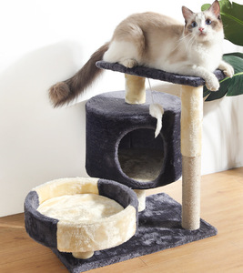 <span class=keywords><strong>Arbre</strong></span> <span class=keywords><strong>à</strong></span> <span class=keywords><strong>chat</strong></span>, poste <span class=keywords><strong>à</strong></span> gratter pour chaton, maison de luxe, support couvrant le Sisal - Product Image 2