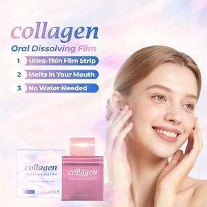 VitaHall Film Kolagen Pemutih Kulit Alami yang Dapat Diserap dengan Mulut dengan <span class=keywords><strong>L</strong></span>-<span class=keywords><strong>Glutathione</strong></span> untuk Wanita dan Dewasa, Kualitas Makanan - Product Image 2