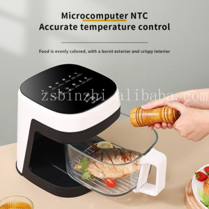 <span class=keywords><strong>Freidora</strong></span> de Aire de Gran Capacidad para el Hogar, 8.5 Litros, sin Aceite, con Pantalla Táctil LCD, Económica - Product Image 5