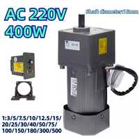 Controlador de Motor de Reducción de Velocidad Monofásico Reversible de 400w AC 220v, Venta al Por Mayor