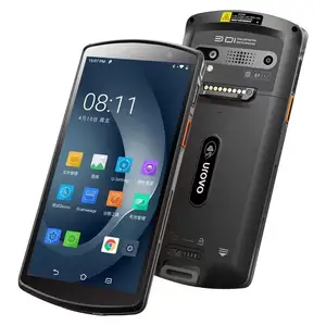 Urovo DT50 5.7 ''4G Android 9 IP67 1D 2D barkod tarayıcı GMS GPS lojistik mobil veri terminali el sağlam pda