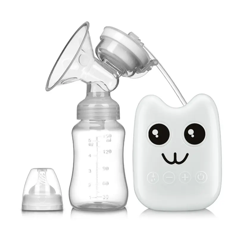 Bomba de leche Bilateral para bebés, Extractor de leche eléctrico con alimentación USB