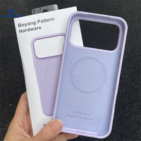 Coque de luxe antichoc en silicone magnétique 3D ondulé pour iPhone 15 Pro Max avec protection de cadre d'appareil photo en métal