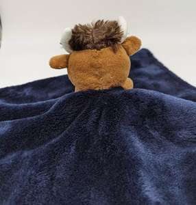 Manta de bebé de peluche suave de búfalo de bisonte marrón - Product Image 5