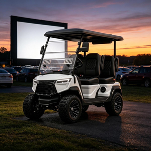 Voiturette de golf électrique, buggy de golf, suspension à double bras, véhicule utilitaire durable pour la visite des sites, pour utilisation hors route, homologué DOT CE EEC - Product Image 1