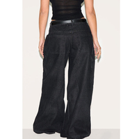 Jeans Bootcut Personnalisés pour Femme, Coupe Ample, en Denim Brut et Selvedge