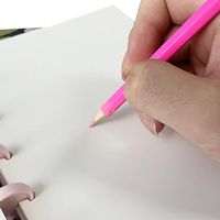 Gros personnalisé bricolage grands cahiers à reliure sur disque boucle champignon de reliure d'anneau de couleur personnalisée pour un usage individuel ou professionnel
