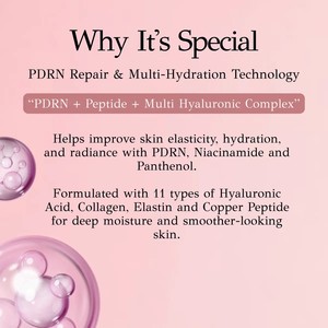 Ampolla de Esencia de Seda con Péptidos PDRN, Ilumina el Tono de la Piel, Repara la Piel, Mejora la Elasticidad, Hidrata y Nutre - Product Image 4