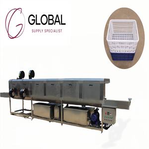 低水消費バスケット洗濯機/プラスチッククレートトレイ洗濯機/バスケット洗濯機 - Product Image 2