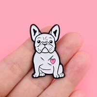 Wholesale Metal Cartoon Pins Cute Dog Turtle Animal Enamel Lapel Pins Lovely Potato Enamel UV Printing Decorative Brooches Pins