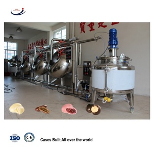Nouvelle machine à enrober les noix au <span class=keywords><strong>chocolat</strong></span> pour lait et fruits, contrôle PLC, capacité personnalisée, air froid et pistolet à pulvérisation de <span class=keywords><strong>chocolat</strong></span> - Product Image 6