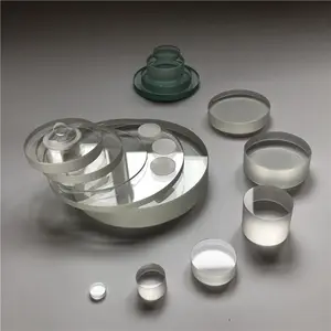 Disco de vidrio de 45mm de alta calidad y precio barato, plano óptico de 1 grado para calibre de inspección, bloque de vidrio, el mejor de nuevo diseño