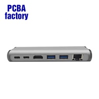 Carte PCB PCBA USB de haute qualité pour station d'accueil Immersion Gold 2 couches PCB Board et assemblage