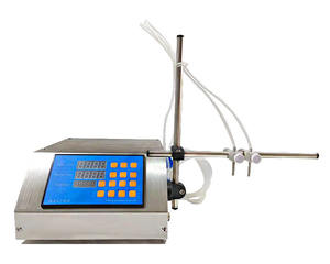 Machine de remplissage à 2 buses pour boissons alcoolisées, jus, eau minérale, laque pour cheveux, sauces, savon, crème, shampoing, miel, huile, parfum, cosmétiques - Product Image 6